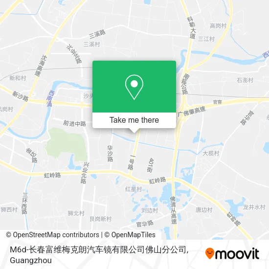 M6d-长春富维梅克朗汽车镜有限公司佛山分公司 map