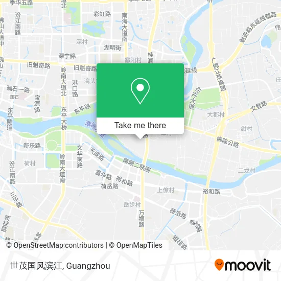世茂国风滨江 map