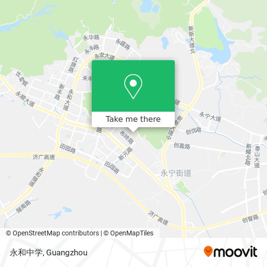 永和中学 map