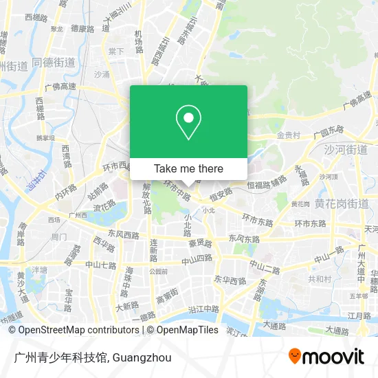 广州青少年科技馆 map