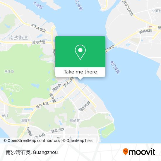 南沙湾石奥 map