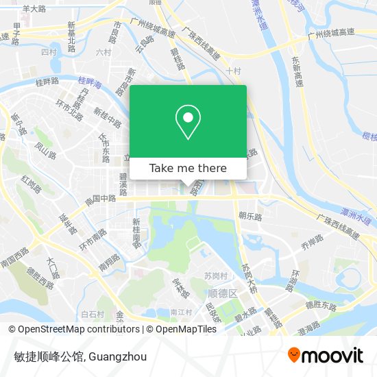 敏捷顺峰公馆 map