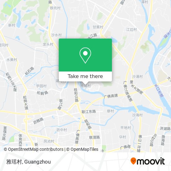雅瑶村 map