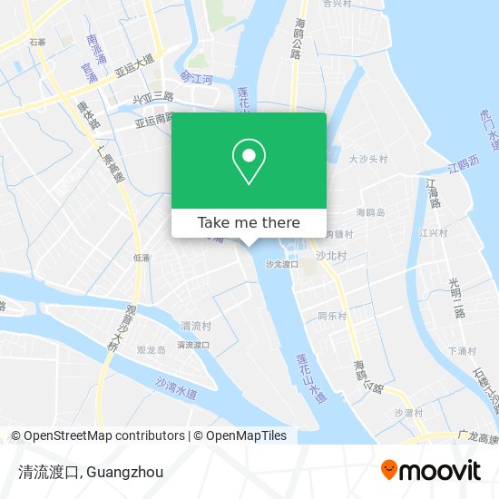 清流渡口 map