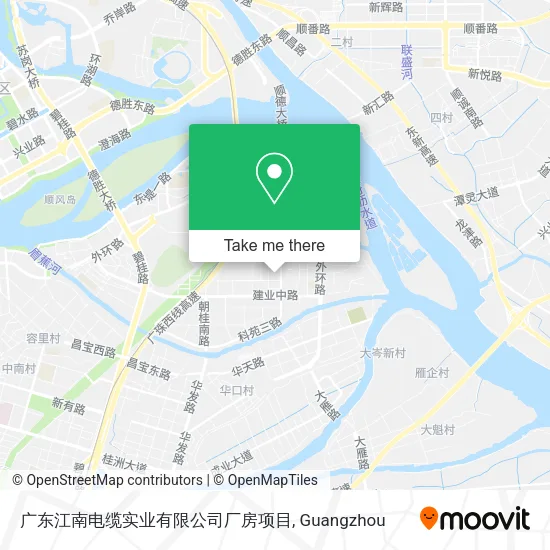 广东江南电缆实业有限公司厂房项目 map
