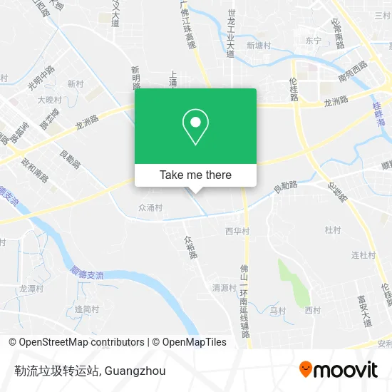 勒流垃圾转运站 map