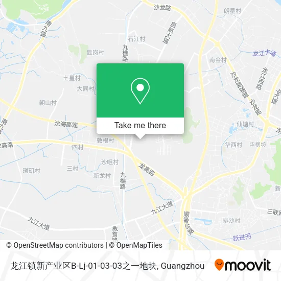 龙江镇新产业区B-Lj-01-03-03之一地块 map