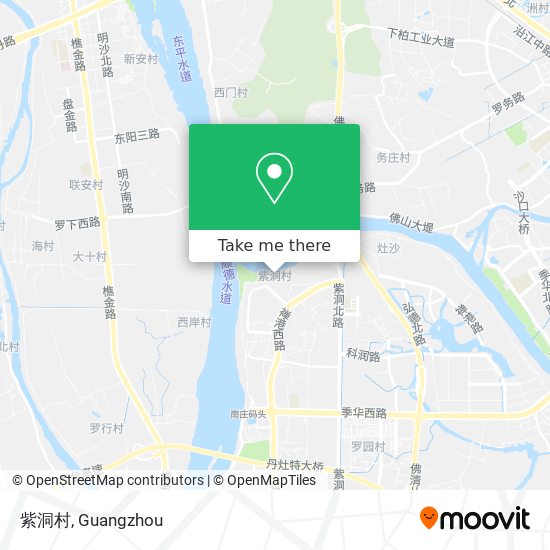 紫洞村 map