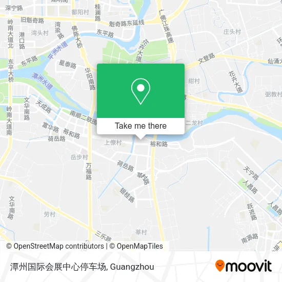 潭州国际会展中心停车场 map