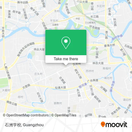 石洲学校 map