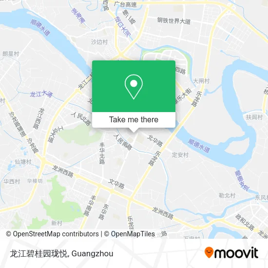 龙江碧桂园珑悦 map