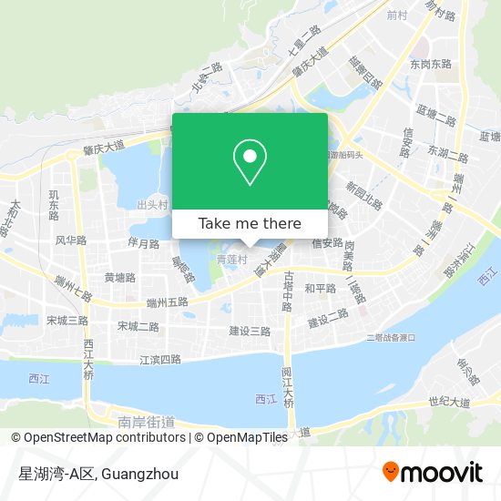 星湖湾-A区 map