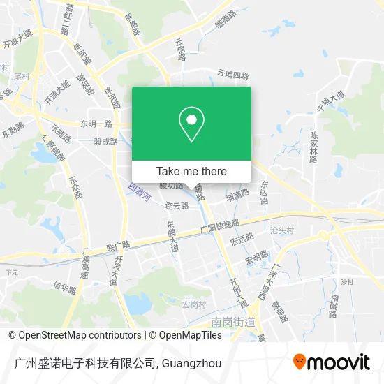 广州盛诺电子科技有限公司 map