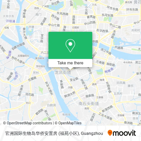 官洲国际生物岛华侨安置房 (福苑小区) map