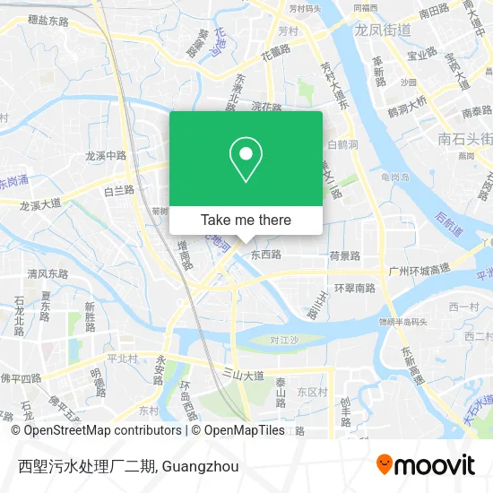 西塱污水处理厂二期 map