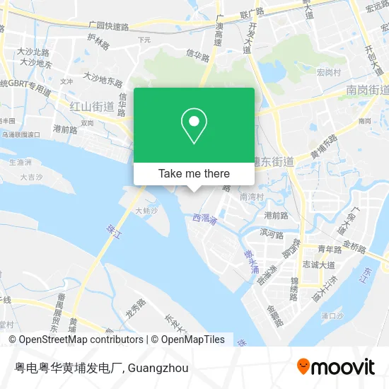 粤电粤华黄埔发电厂 map