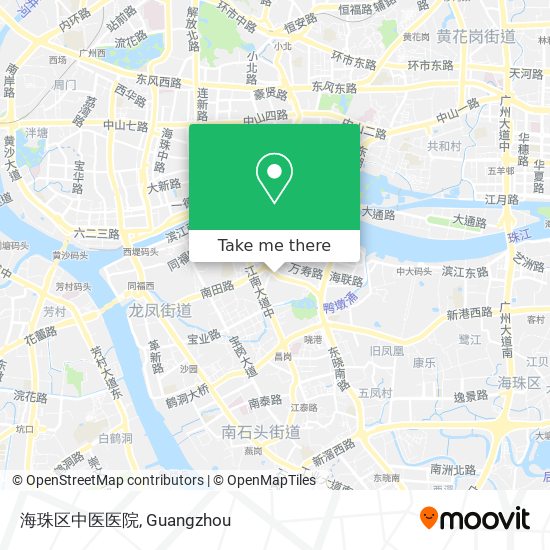 海珠区中医医院 map