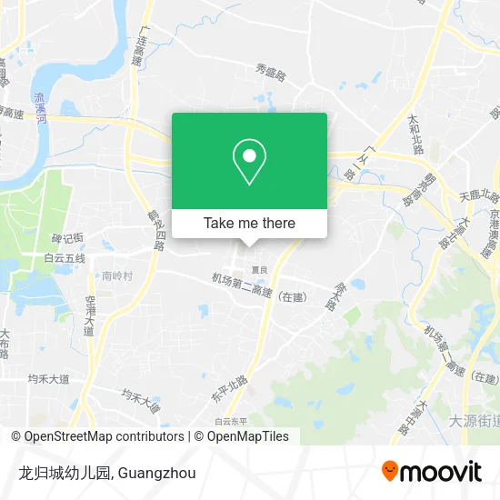 龙归城幼儿园 map