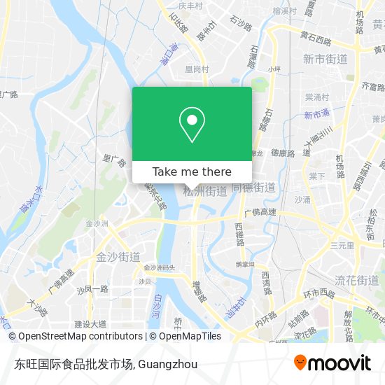 东旺国际食品批发市场 map