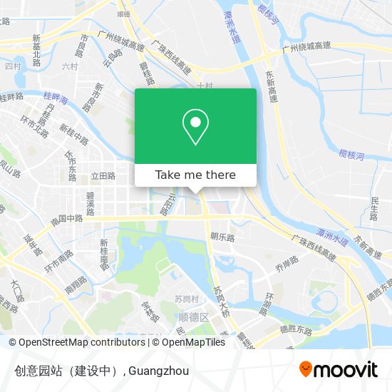 创意园站（建设中） map