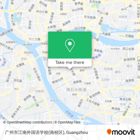 广州市江南外国语学校(南校区) map