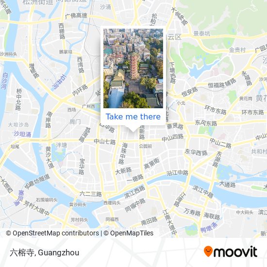 六榕寺 map