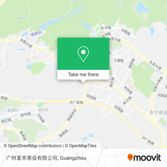 广州茗丰茶业有限公司 map