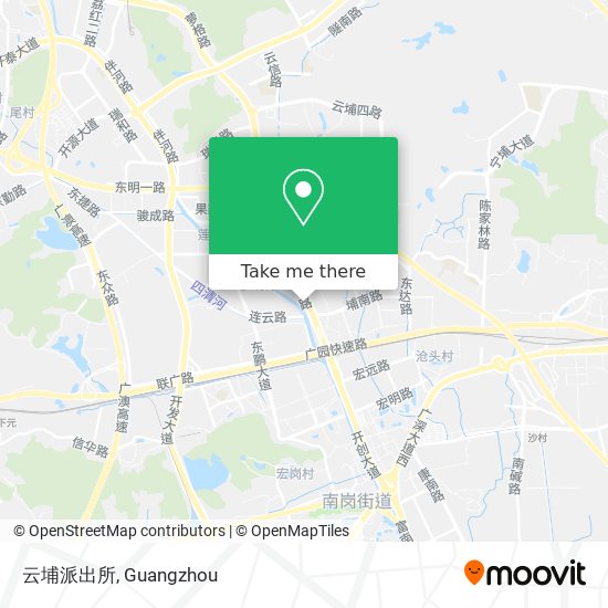 云埔派出所 map