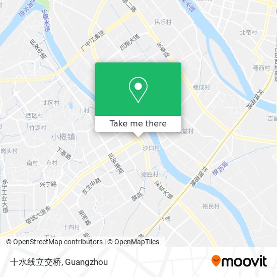 十水线立交桥 map