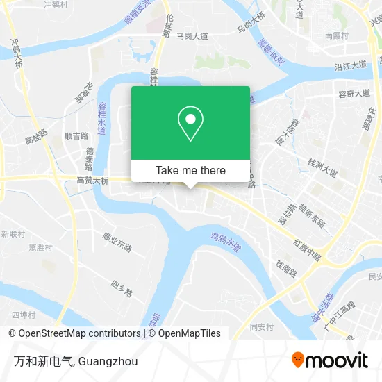 万和新电气 map
