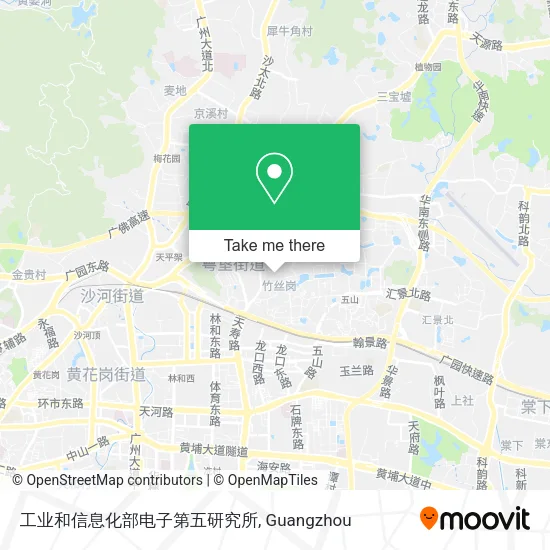 工业和信息化部电子第五研究所 map