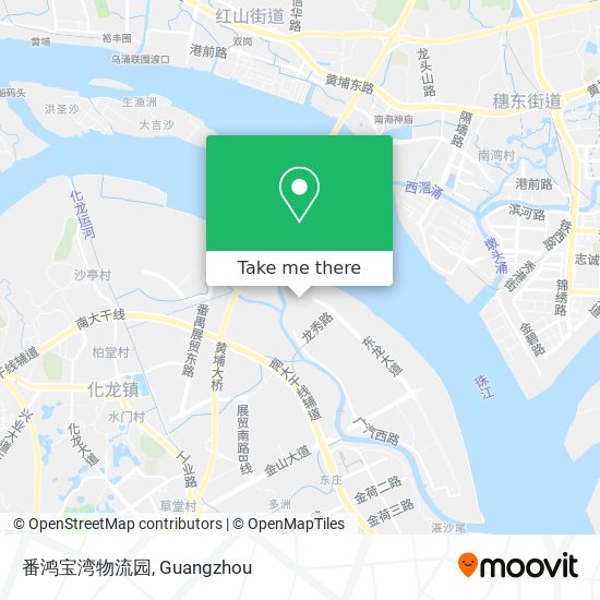 番鸿宝湾物流园 map