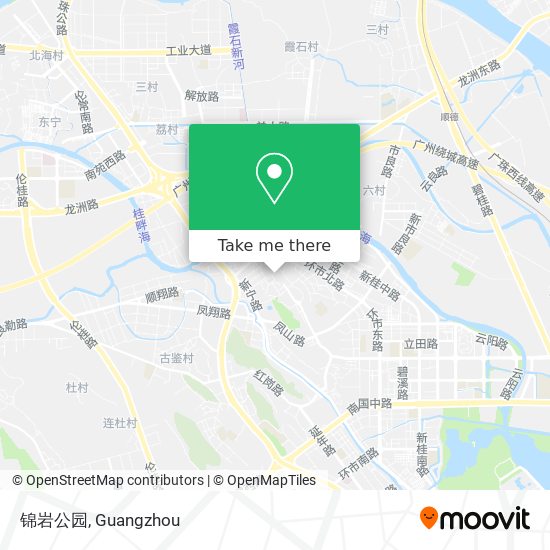 锦岩公园 map