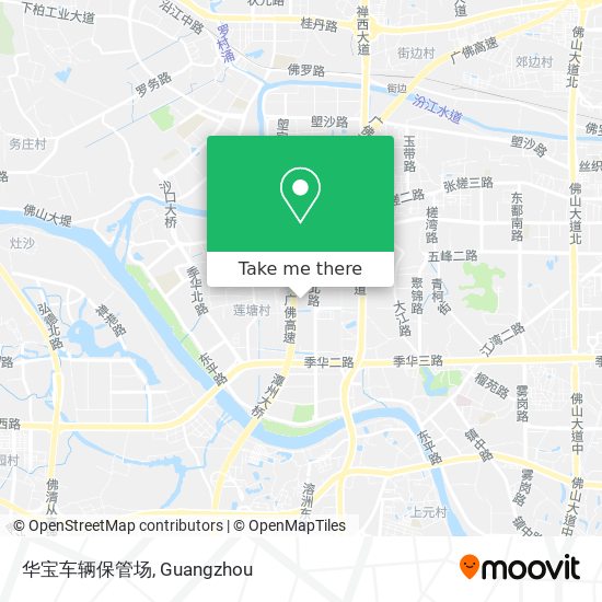 华宝车辆保管场 map