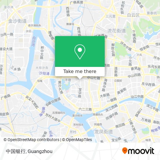 中国银行 map