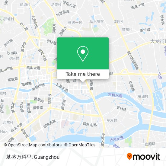 基盛万科里 map