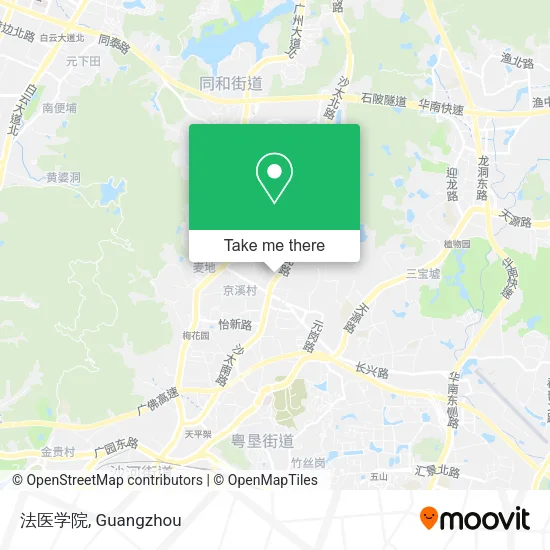 法医学院 map