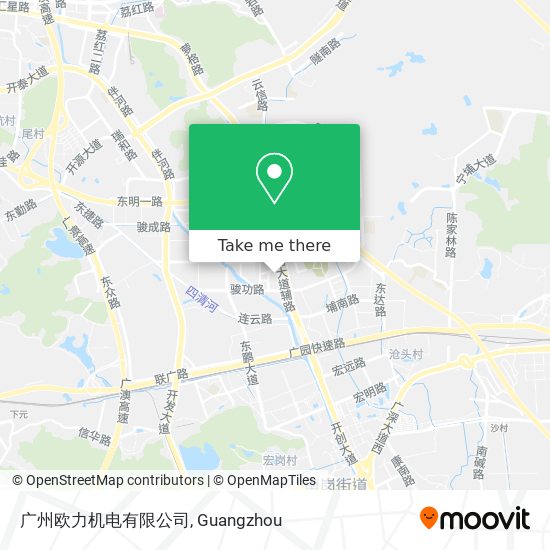 广州欧力机电有限公司 map