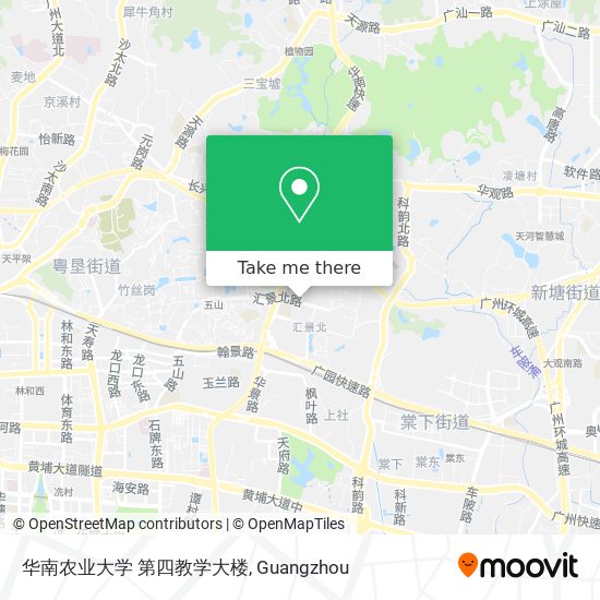 华南农业大学 第四教学大楼 map