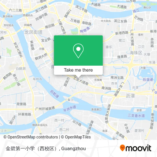 金碧第一小学（西校区） map