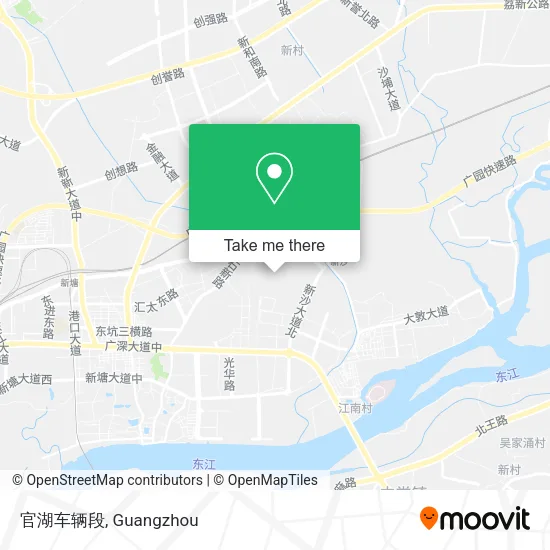 官湖车辆段 map