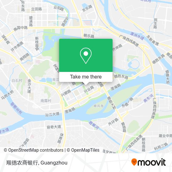 顺德农商银行 map