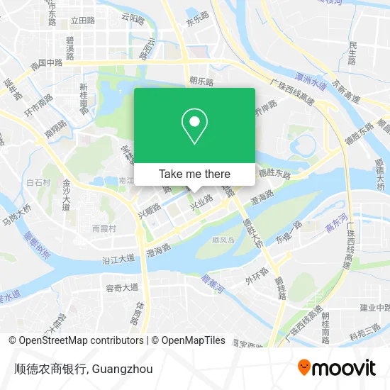 顺德农商银行 map