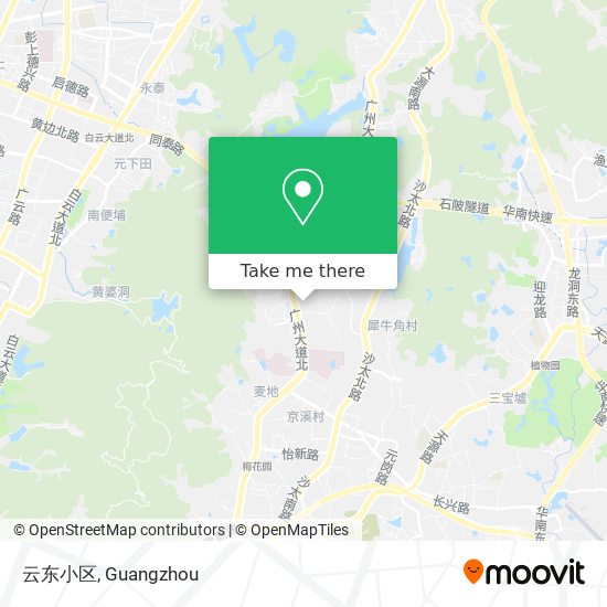 云东小区 map