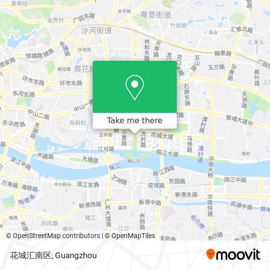 花城汇南区 map