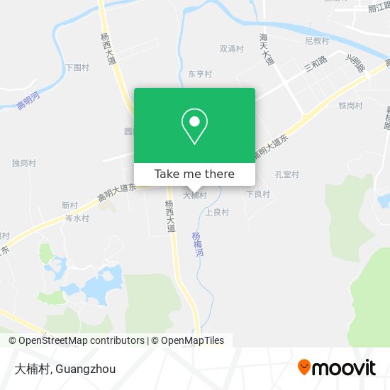 大楠村 map