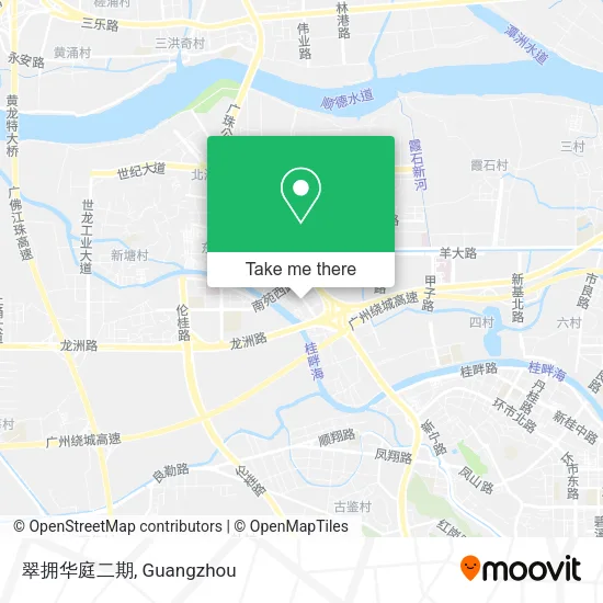 翠拥华庭二期 map