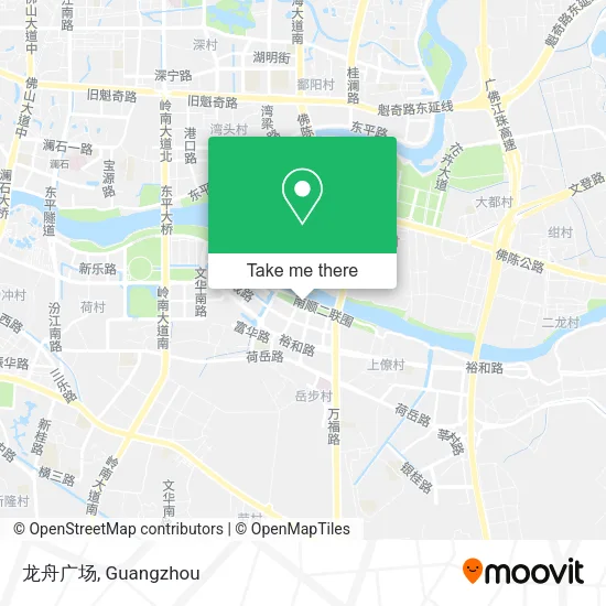 龙舟广场 map