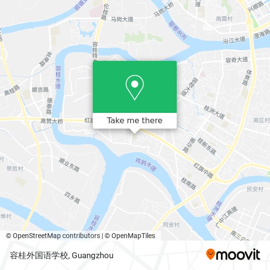 容桂外国语学校 map