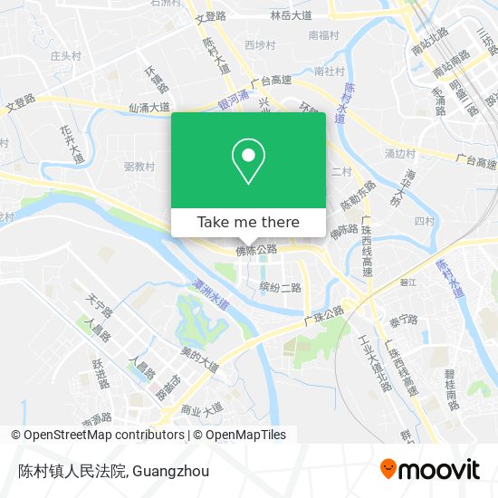 陈村镇人民法院 map